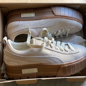 Size 10 Mayo Women Oatmeal and Gum sole